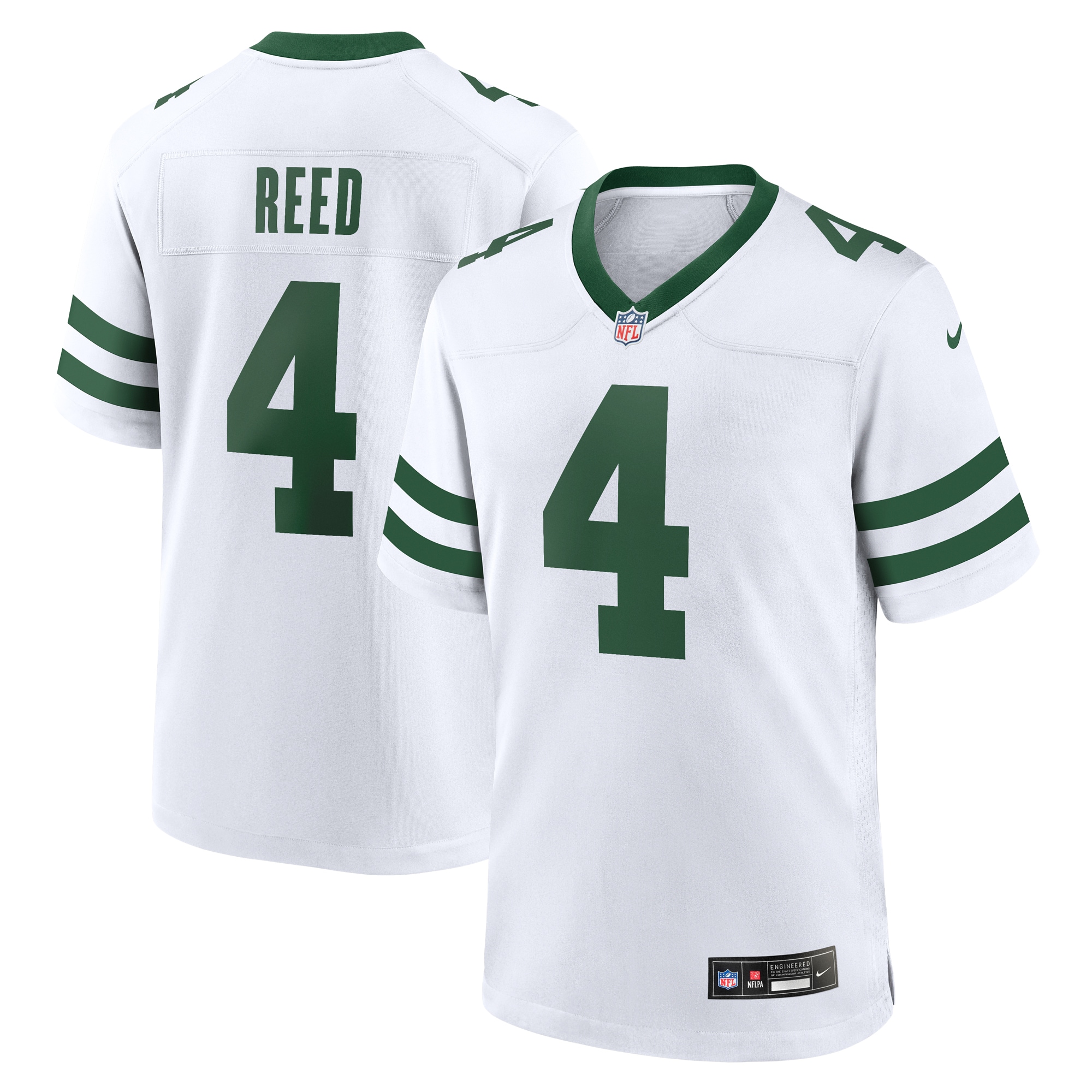 Men’s New York Jets D.J. Reed White Legacy Player Game Jersey