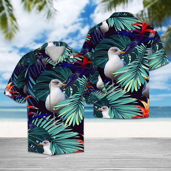 Tropical Seagull Hawaii Shirt For Men Women Adult Ha39262