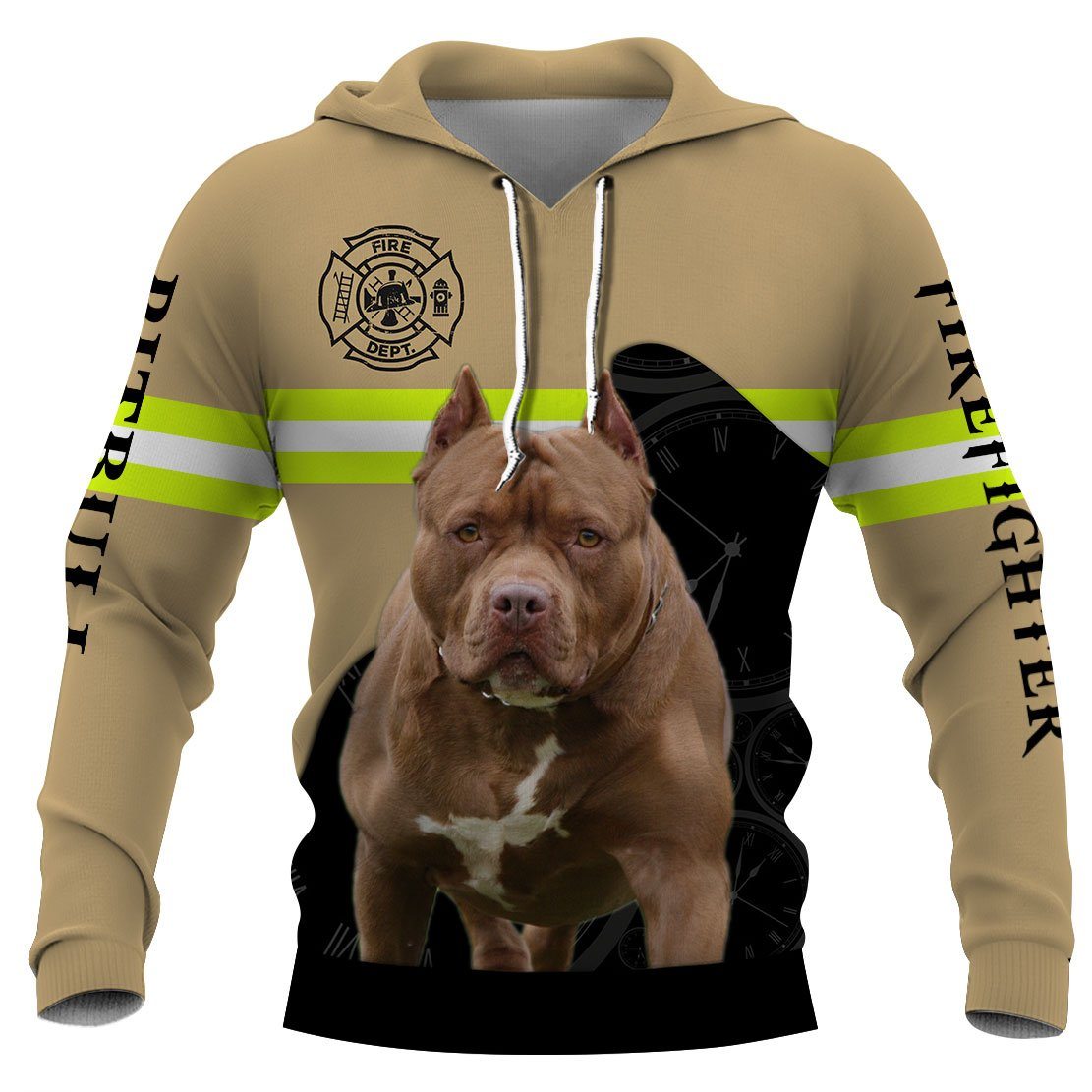 Pitbull X Firefighter 3D Full Printing