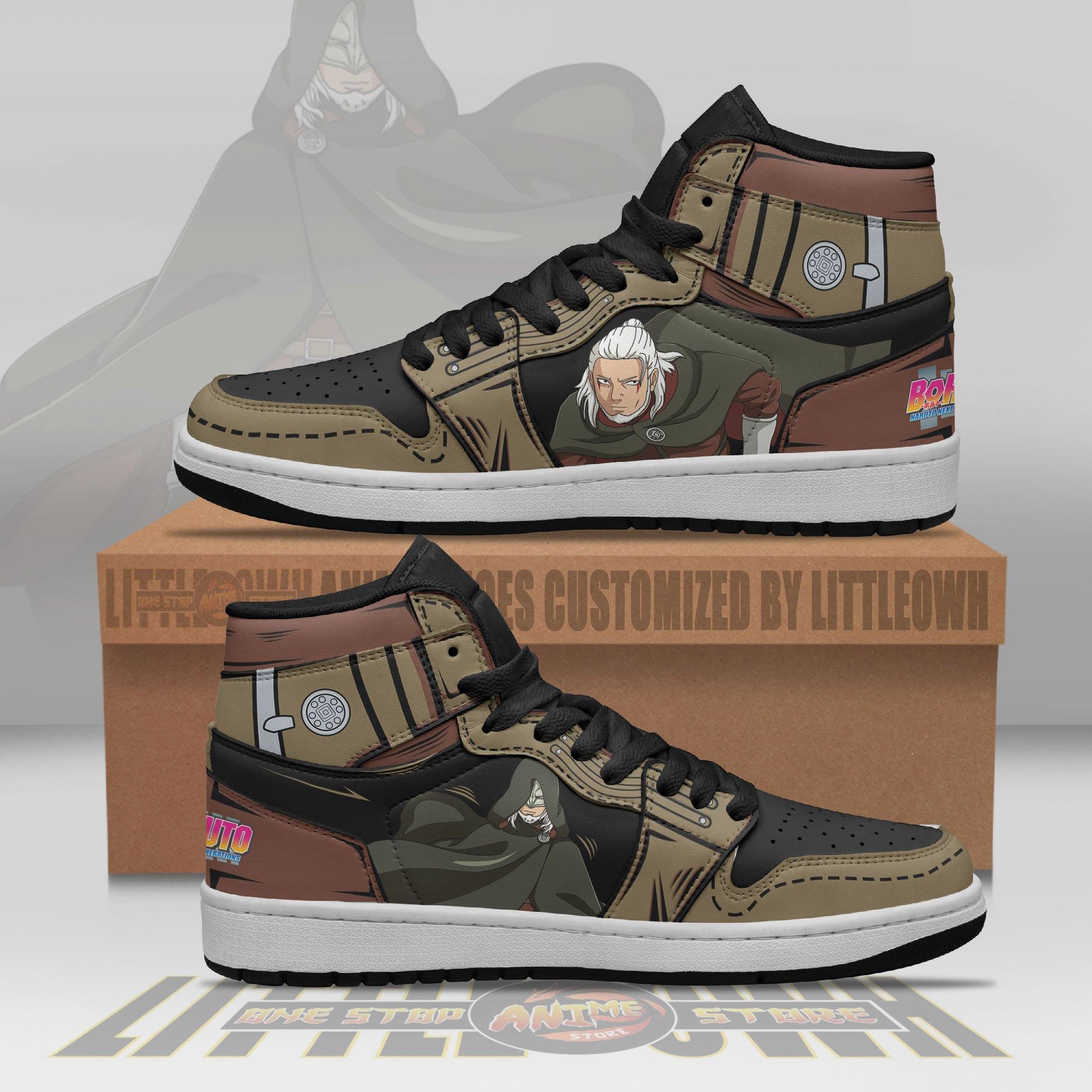 Boruto Koji Kashin Anime Shoes Custom Jd Sneakers