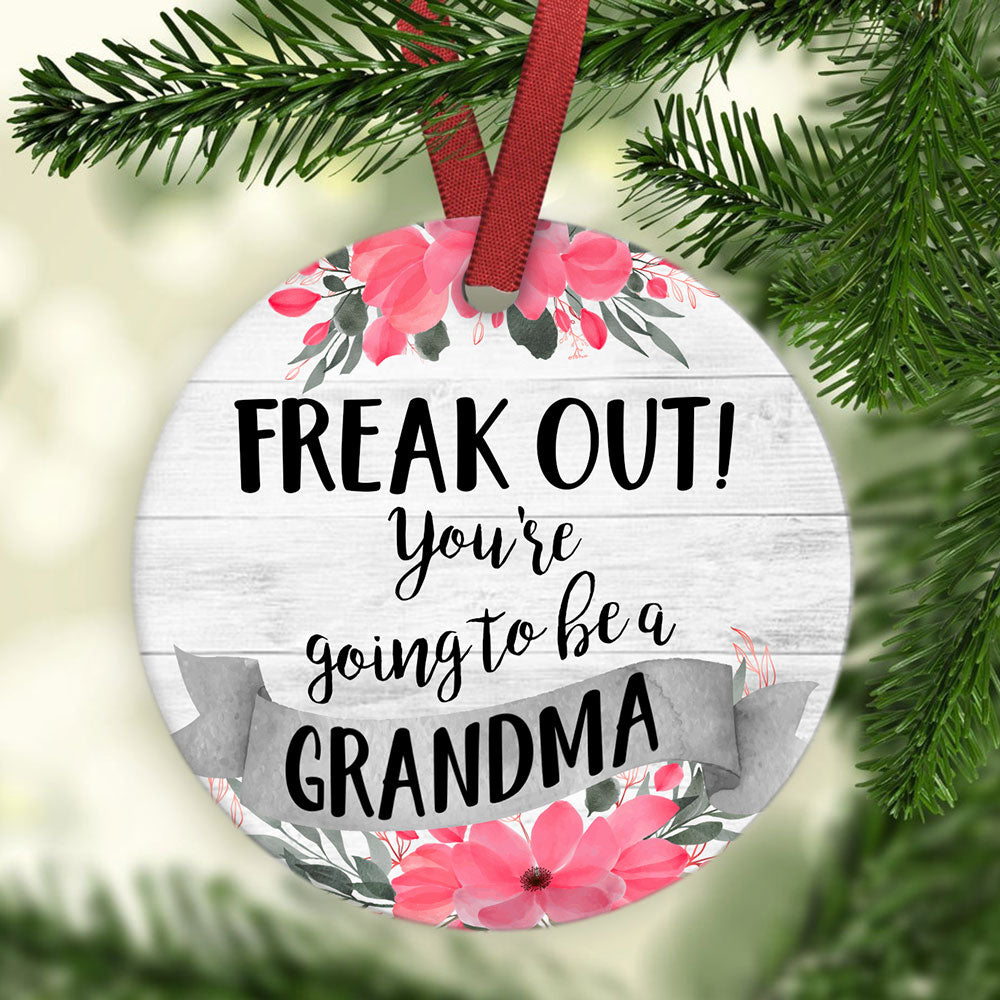 Freak Out Grandma Ornament