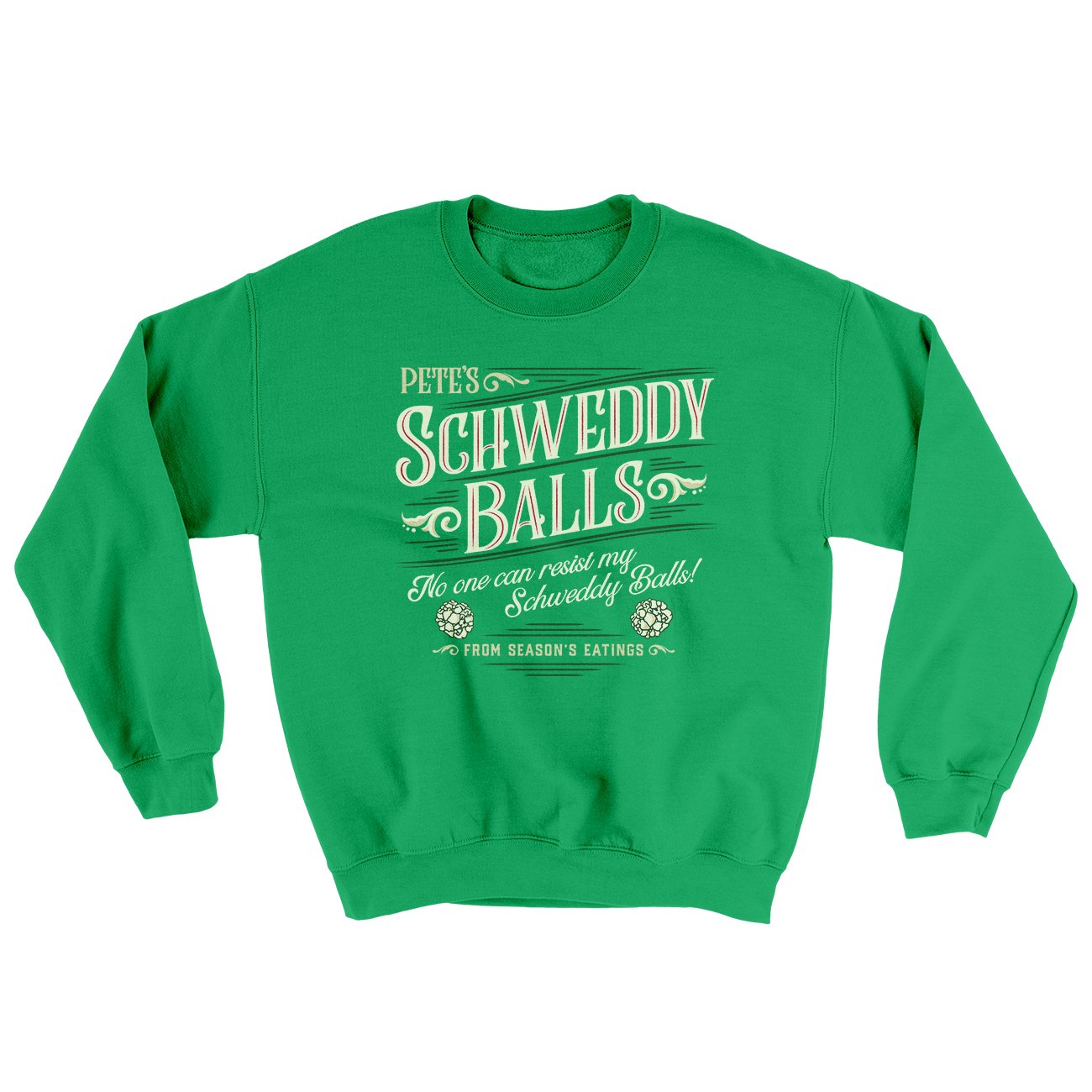 Schweddy Balls Ugly Sweater