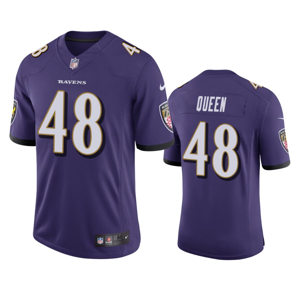 Baltimore Ravens Patrick Queen Purple 2020 NFL Draft Vapor Limited Jersey