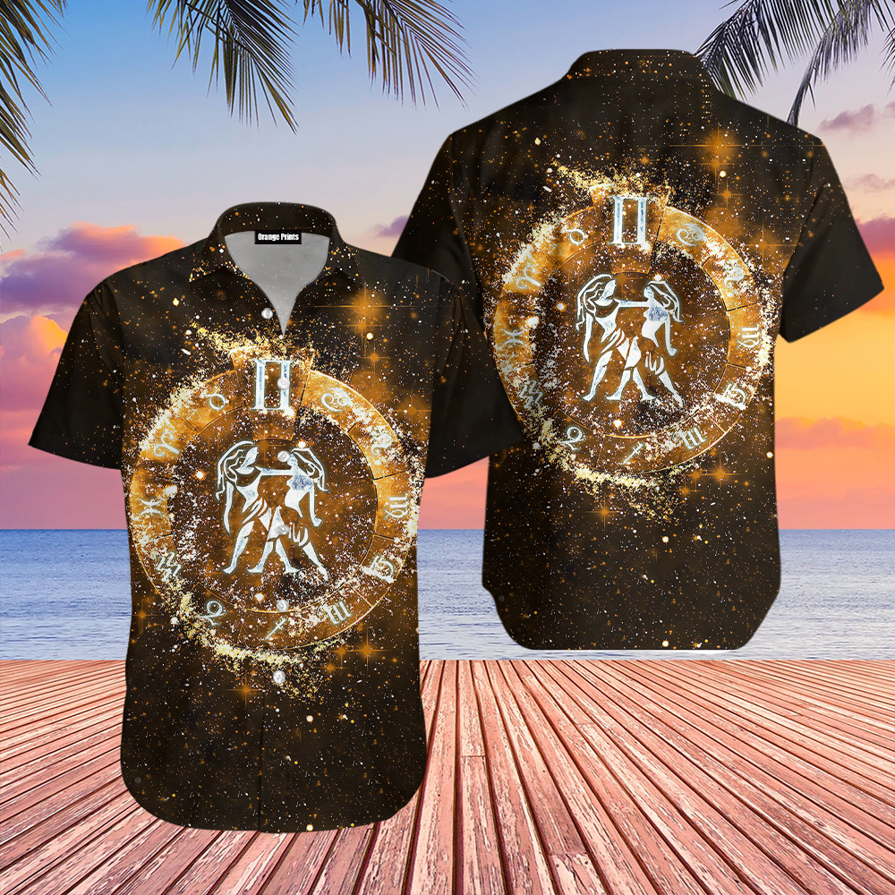 Gemini Aloha Hawaii Shirts For Men Women Ha109335