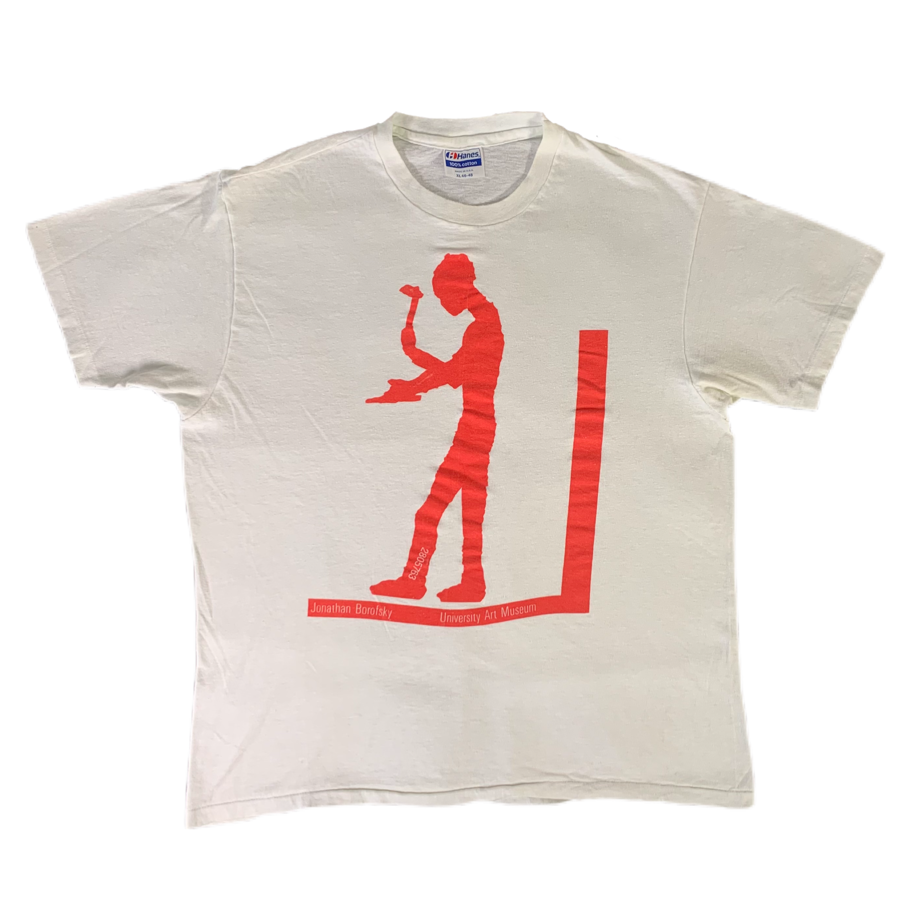 Vintage Jonathan Borofsky “Hammering Man” T-Shirt