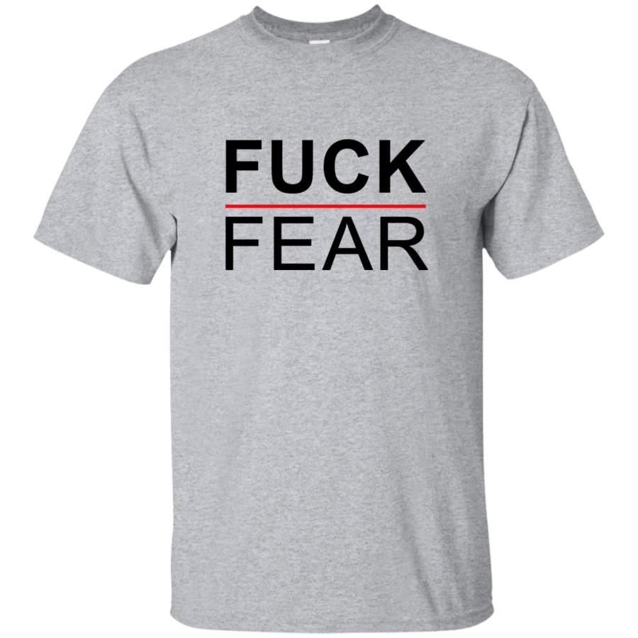 AGR Anthony Joshua Fuck Fear Mens Cotton T-Shirt