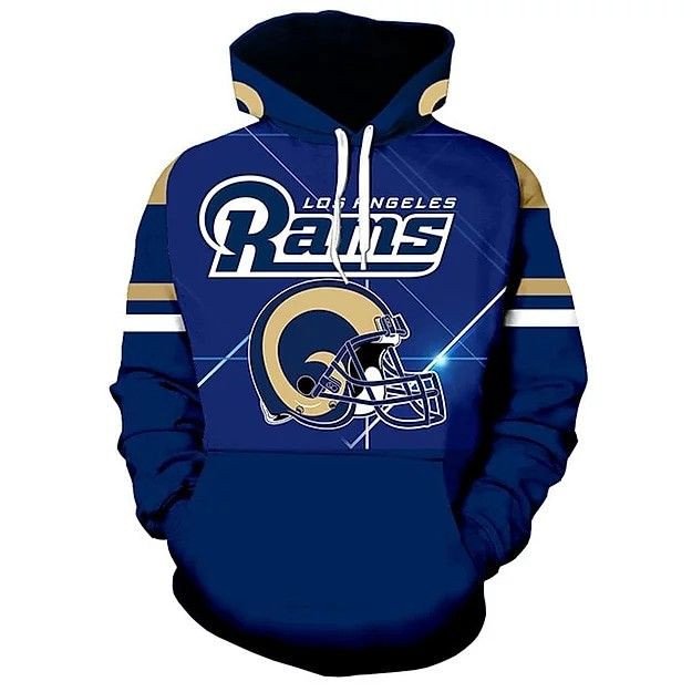 Los Angeles Rams 73 Unisex 3D Hoodie Gift For Fans