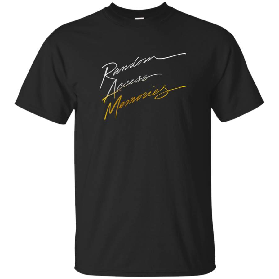 AGR Daft Punk Random Access Memories Mens Cotton T-Shirt