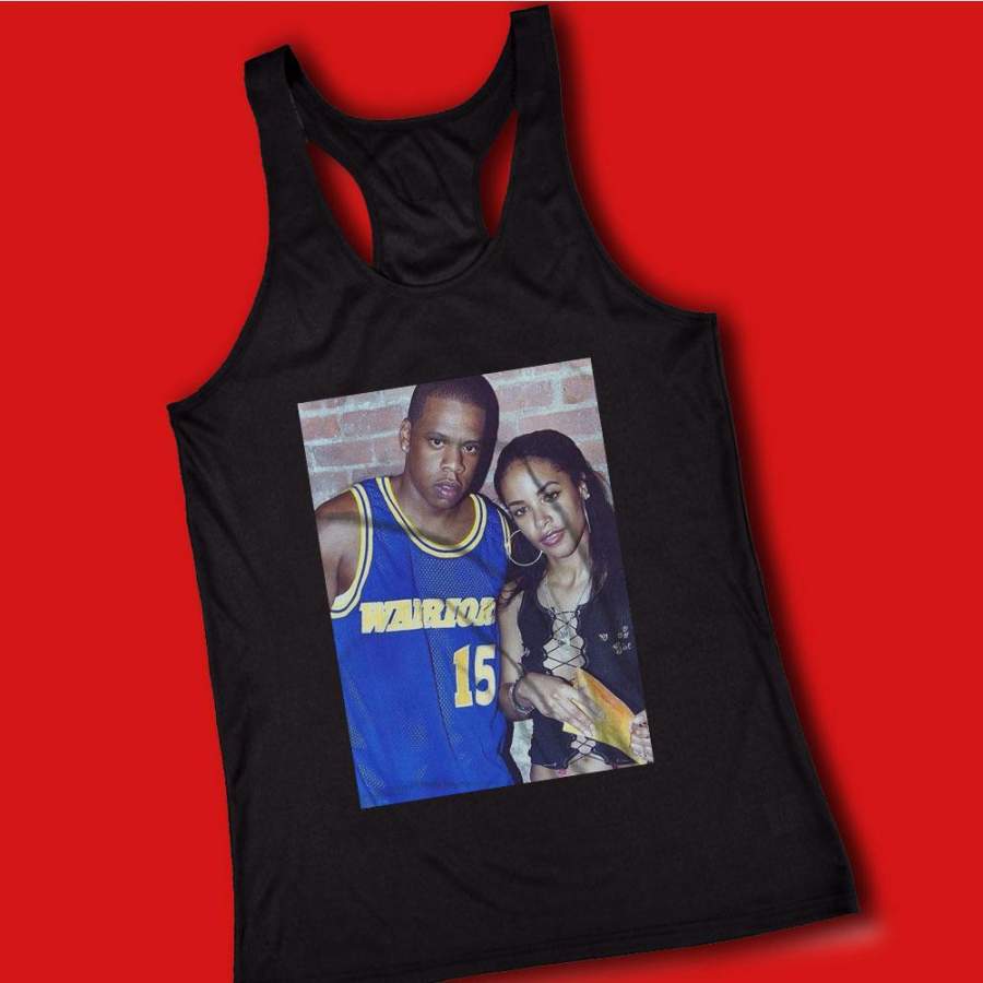 Aaliyah And Jay Z Women’S Tank Top