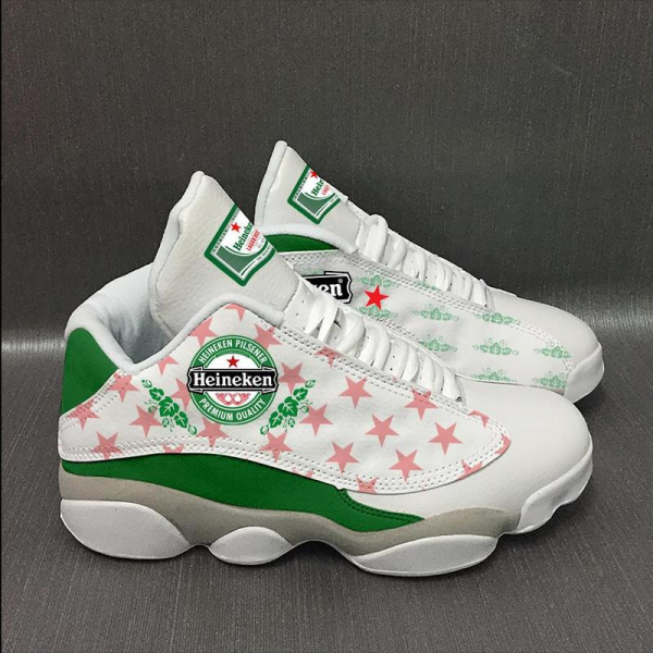 Heineken Beer 2 Form Air Jordan 13 Sneakers