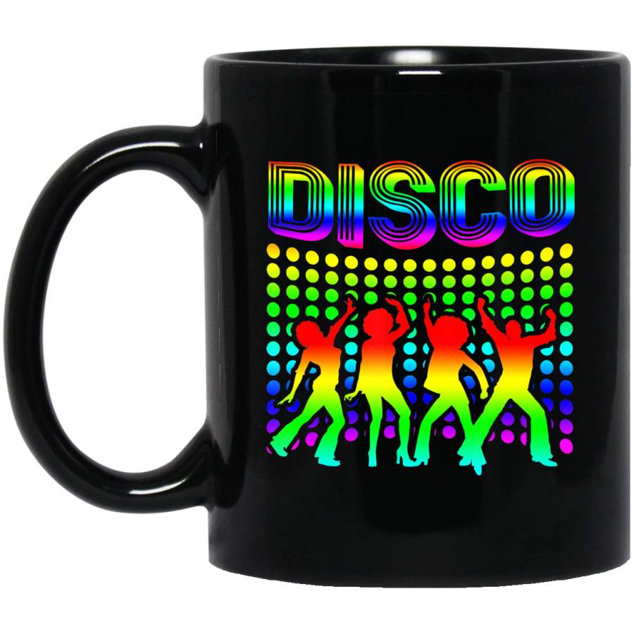 Disco 70s Disco Themed Vintage Retro Dancing Coffee Mug