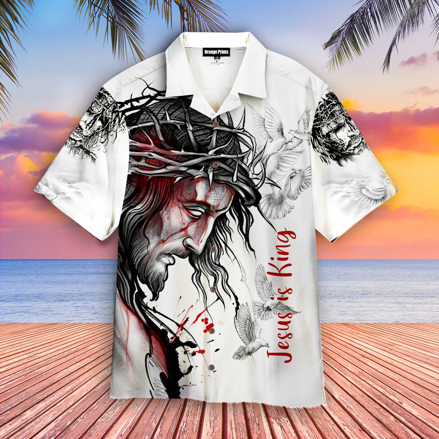 Jesus Is King Hawaii Shirt For Men And Women Ha77795