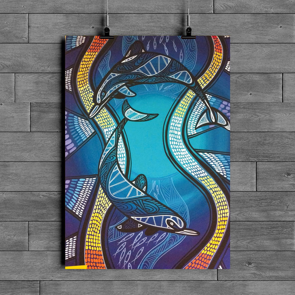 Dolphin Poster Dc230210Pt