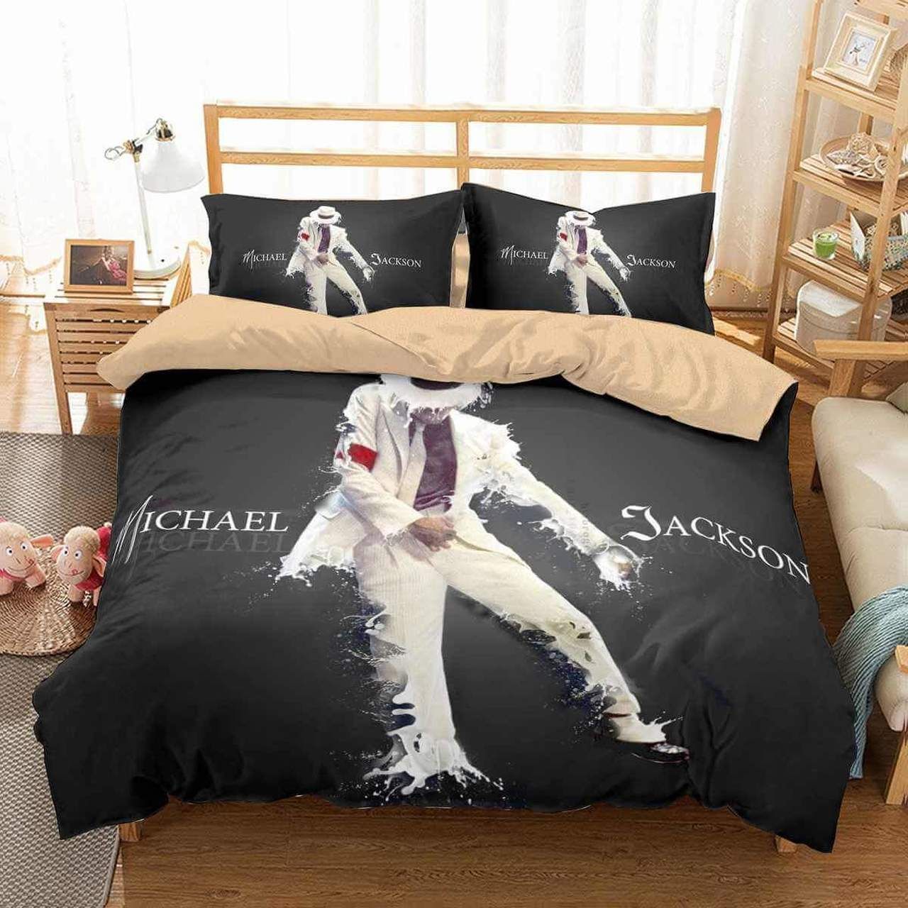 3D Michael Jackson Duvet Cover Bedding Set 2