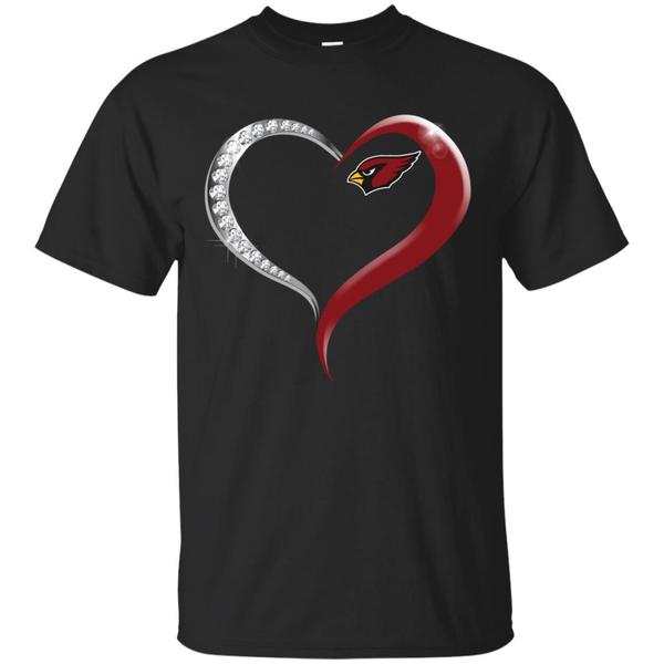 Top selling Arizona Cardinals in Diamond Heart Shirt