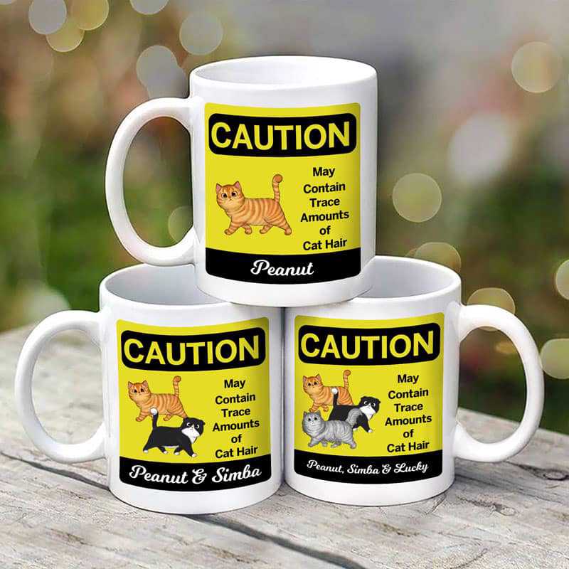 Contain Cat Hair Personalized Mug