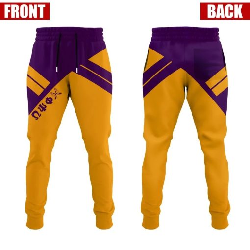 Omega Psi Phi Fra Sport Style – Black Greek – New Style For Men 3D Jogger Sweatpant