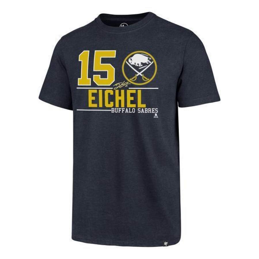 Buffalo Sabres Eichel Rookie ’47 Club T-Shirt 3D All Over Print