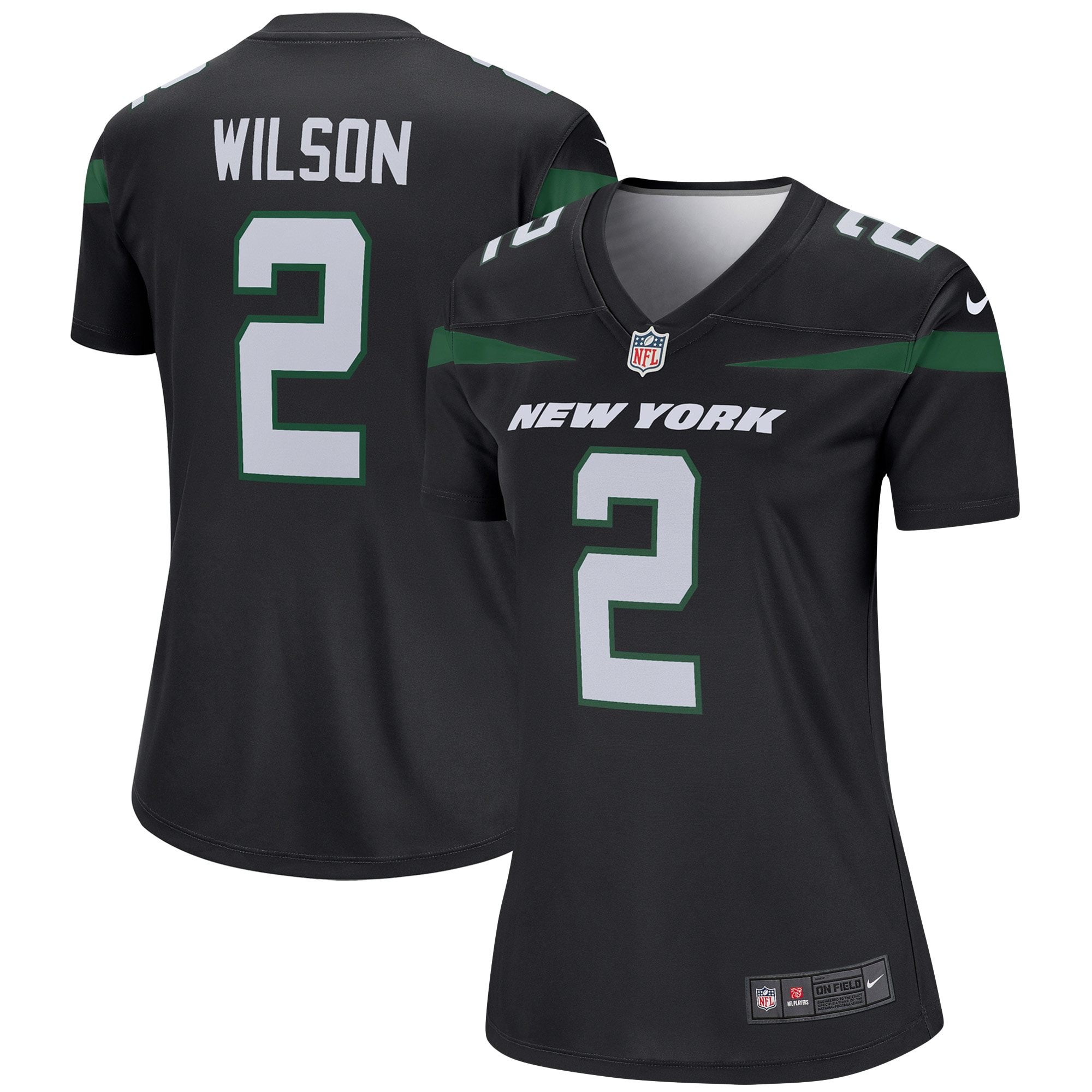 Women’s New York Jets Zach Wilson Black Legend Jersey