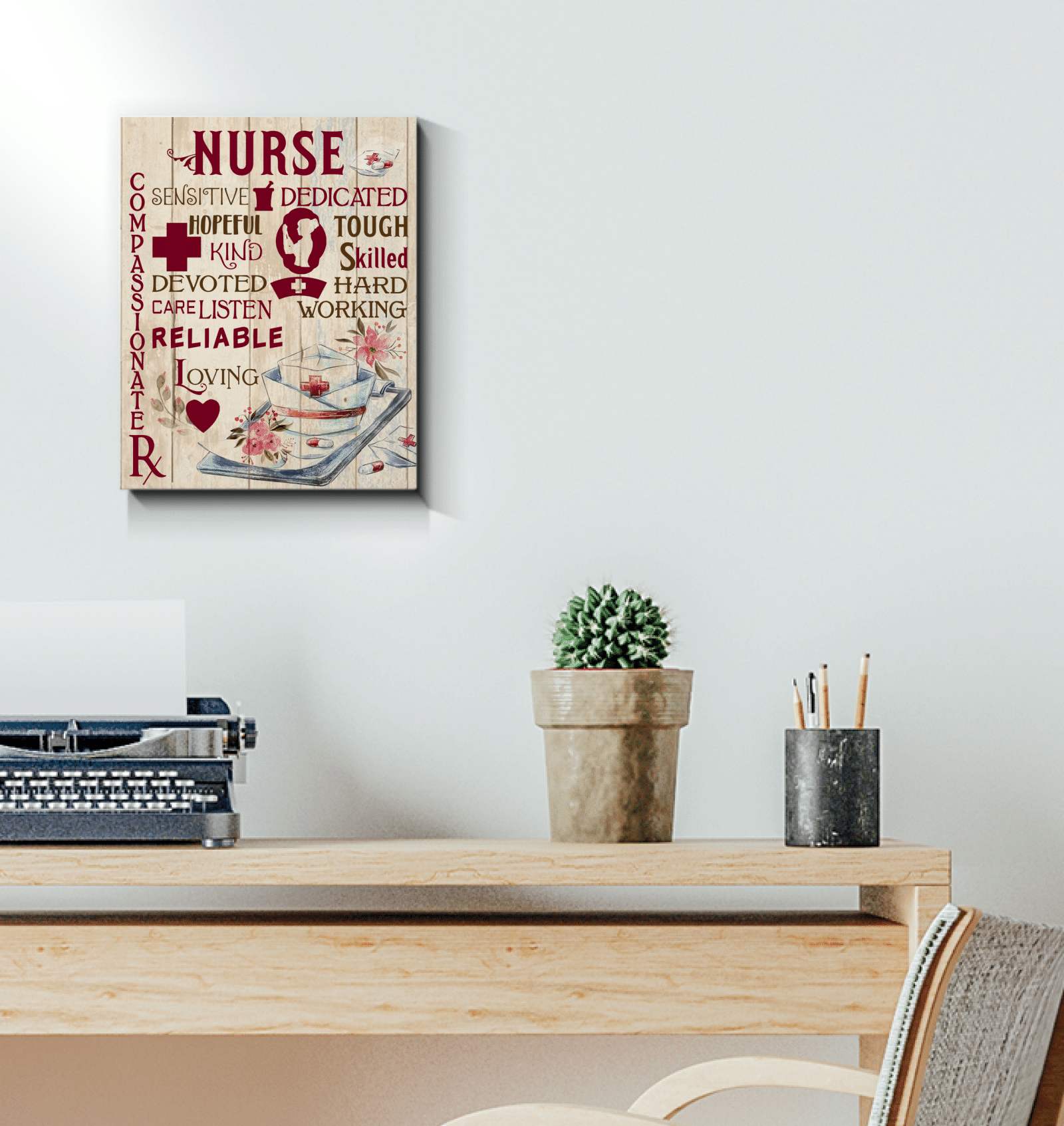 Nurse Wall Art Canvas – Taxas Trend Shop