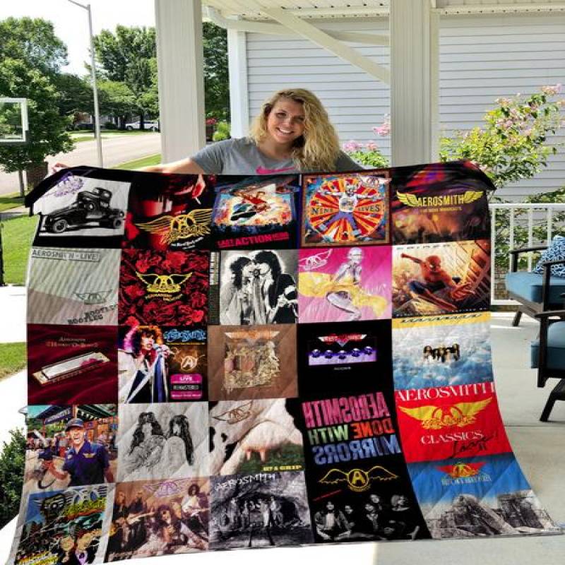 Aerosmith Quilt Blanket 0254