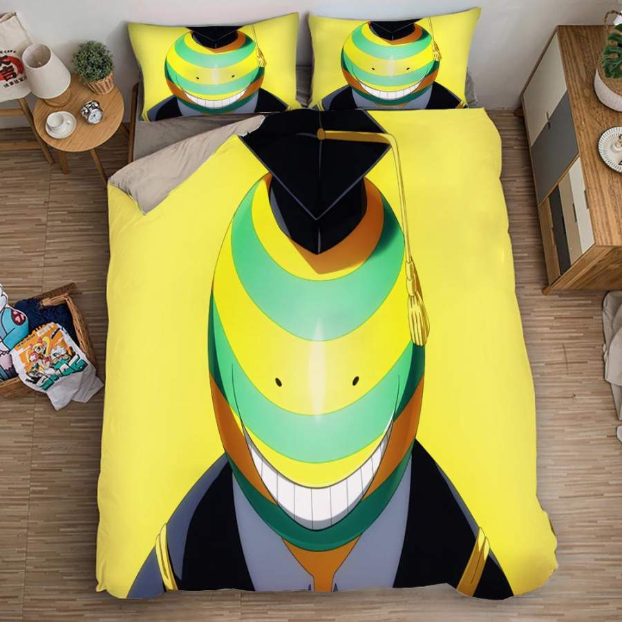 Assassination Classroom Korosensei #4 Duvet Cover Quilt Cover Pillowcase Bedding Set Bed Linen Home Decor