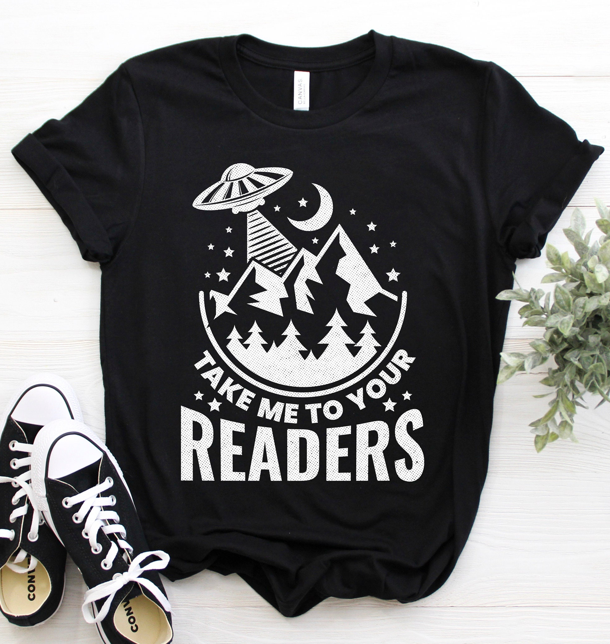 Take Me To Your Reader Alien Standard/Premium T-Shirt Hoodie