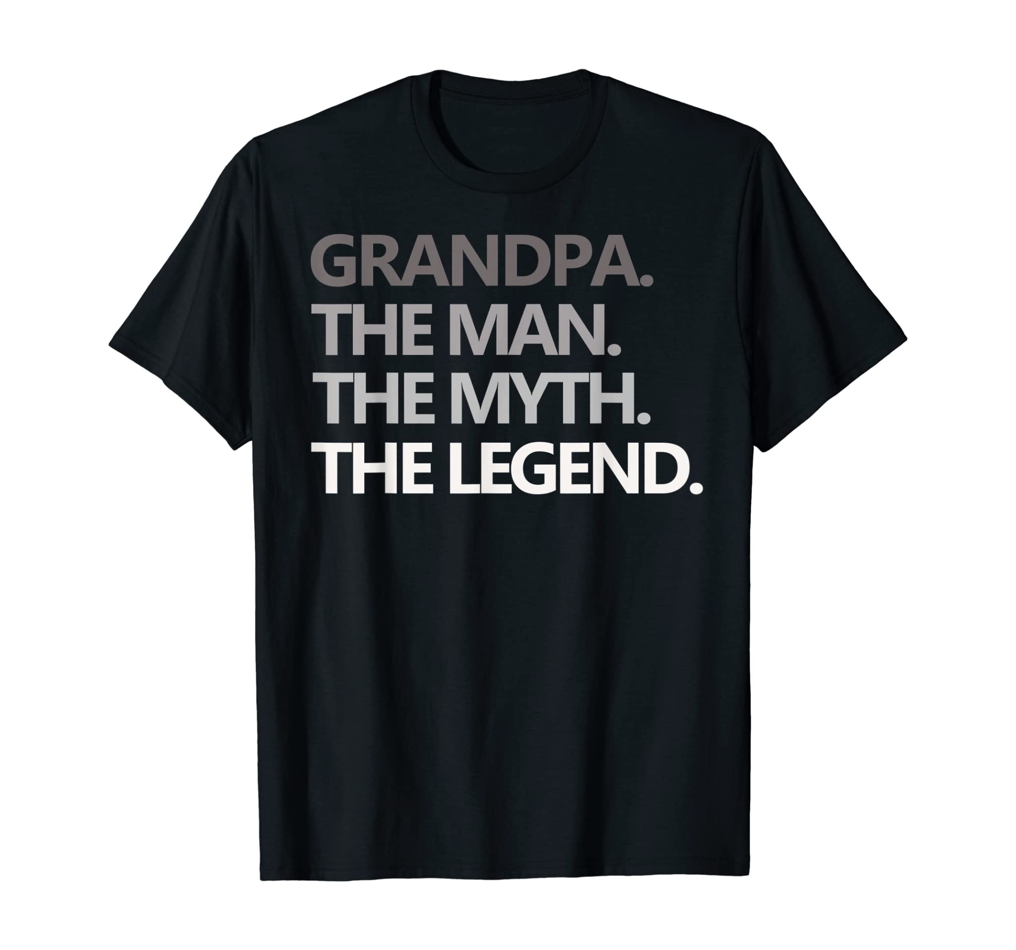 Mens GRANDPA THE MAN THE MYTH THE LEGEND Father’s Day Gift Men T-Shirt