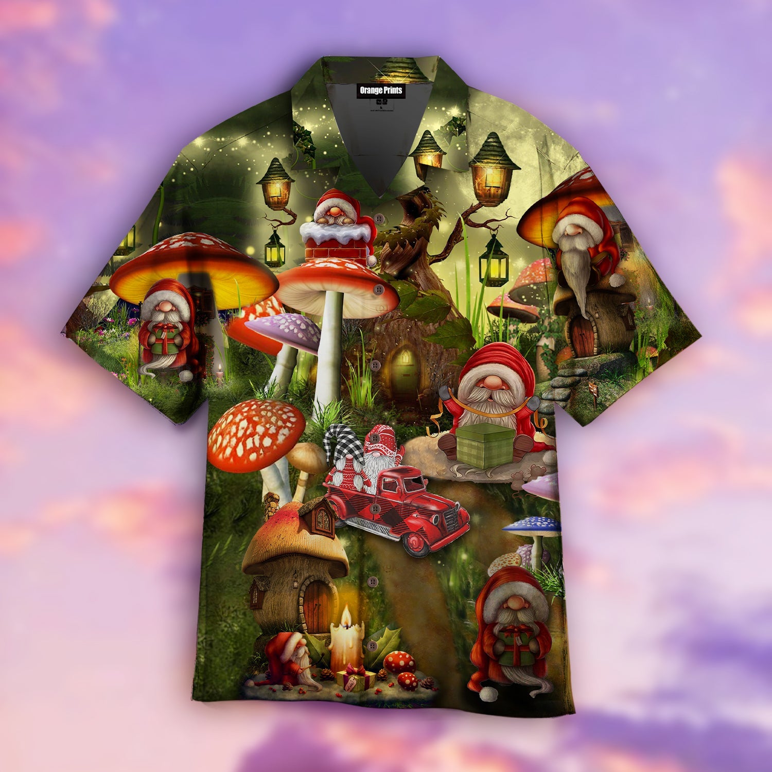 The Gift Of Gnome Christmas Hawaii Shirt For Men Women Adult Ha101606