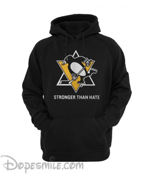 Pittsburgh Penguins Stronger Than Hate Hoodie From Dopesmile