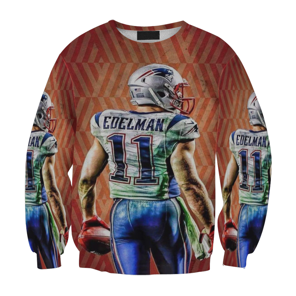 New England Patriots Julian Edelman6 Gift For Fan 3D Full Printing Sweatshirt