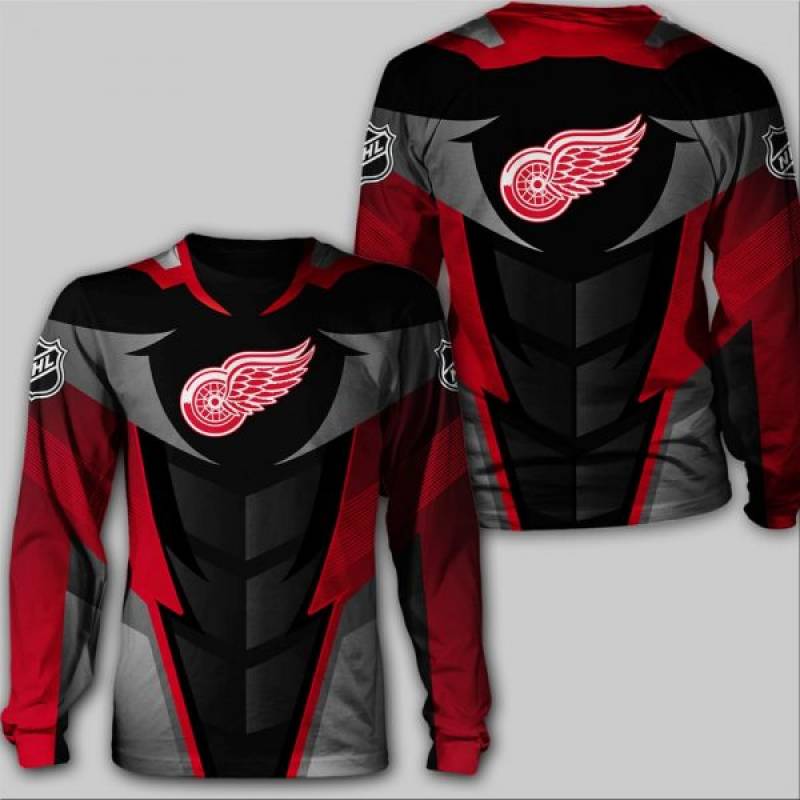 Men / Women Detroit Red Wings 3D Sweatshirt, Detroit Red Wings Apparel