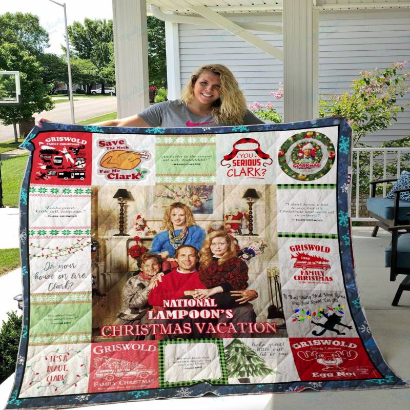 National Lampoon S Christmas Vacation Quilt Blanket