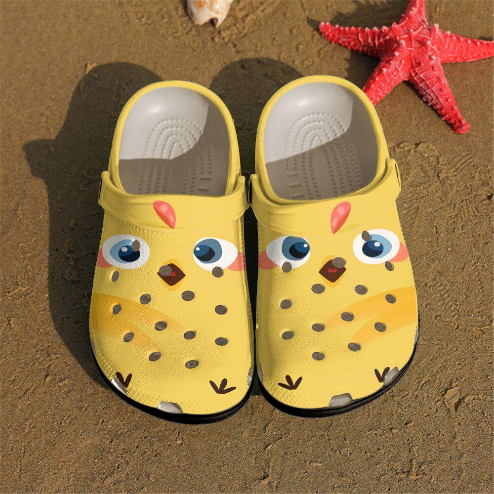 Chicken Personalized Clog, Custom Name, Text, Color, Number Fashion Style For Women, Men, Kid, Print 3D Little Chicken