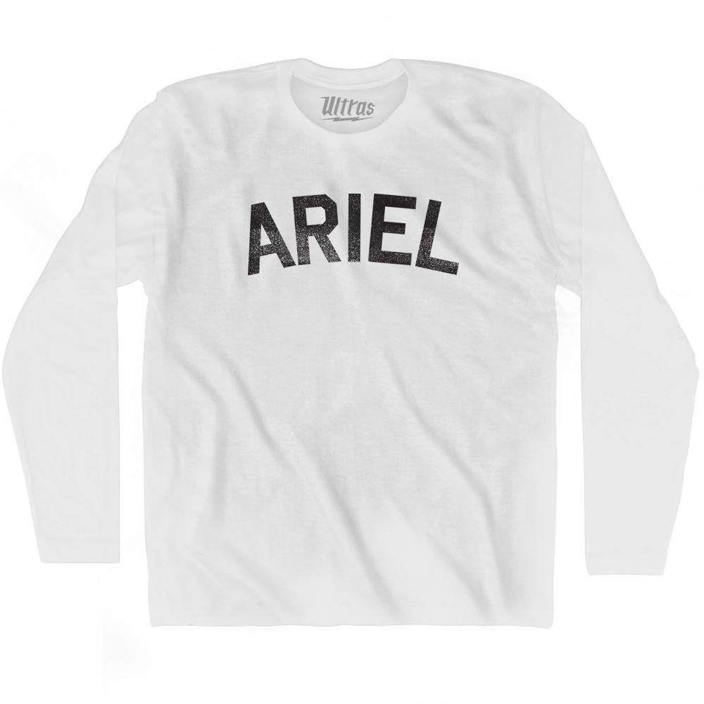 Ariel Adult Cotton Long Sleeve T-shirt