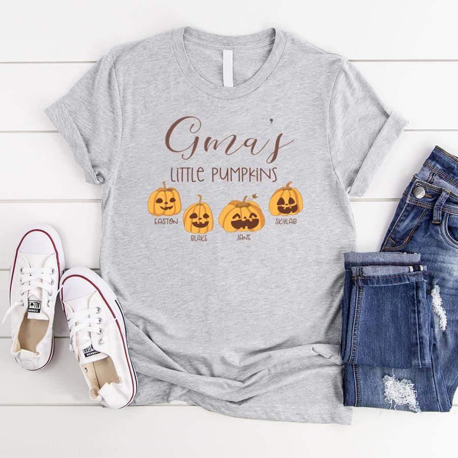 Personalized Gma’s Little Pumpkins Shirt