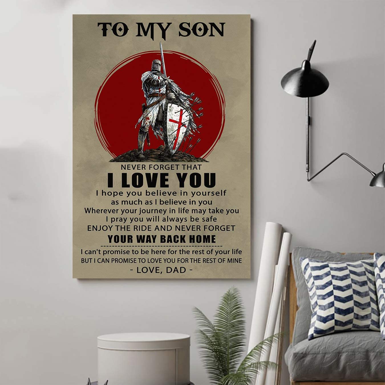 Family Poster-A Knight Templar Poster – Dad to Son – Your Way Back Home 2