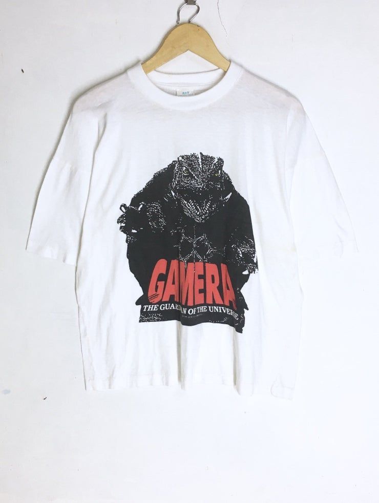 Rare Design Vintage Cartoon Movie Ultraman Gamera Shirt