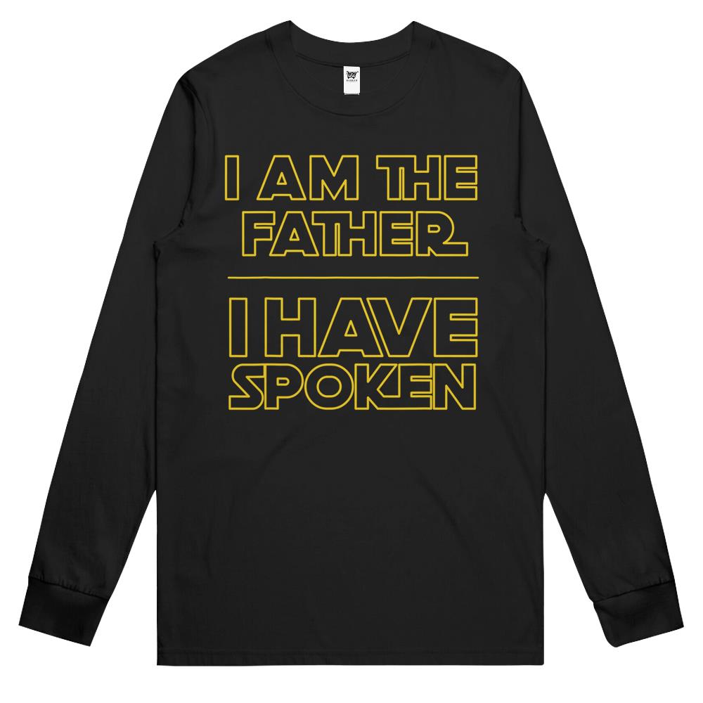 Mens I Am The Father Long Sleeve T Shirts