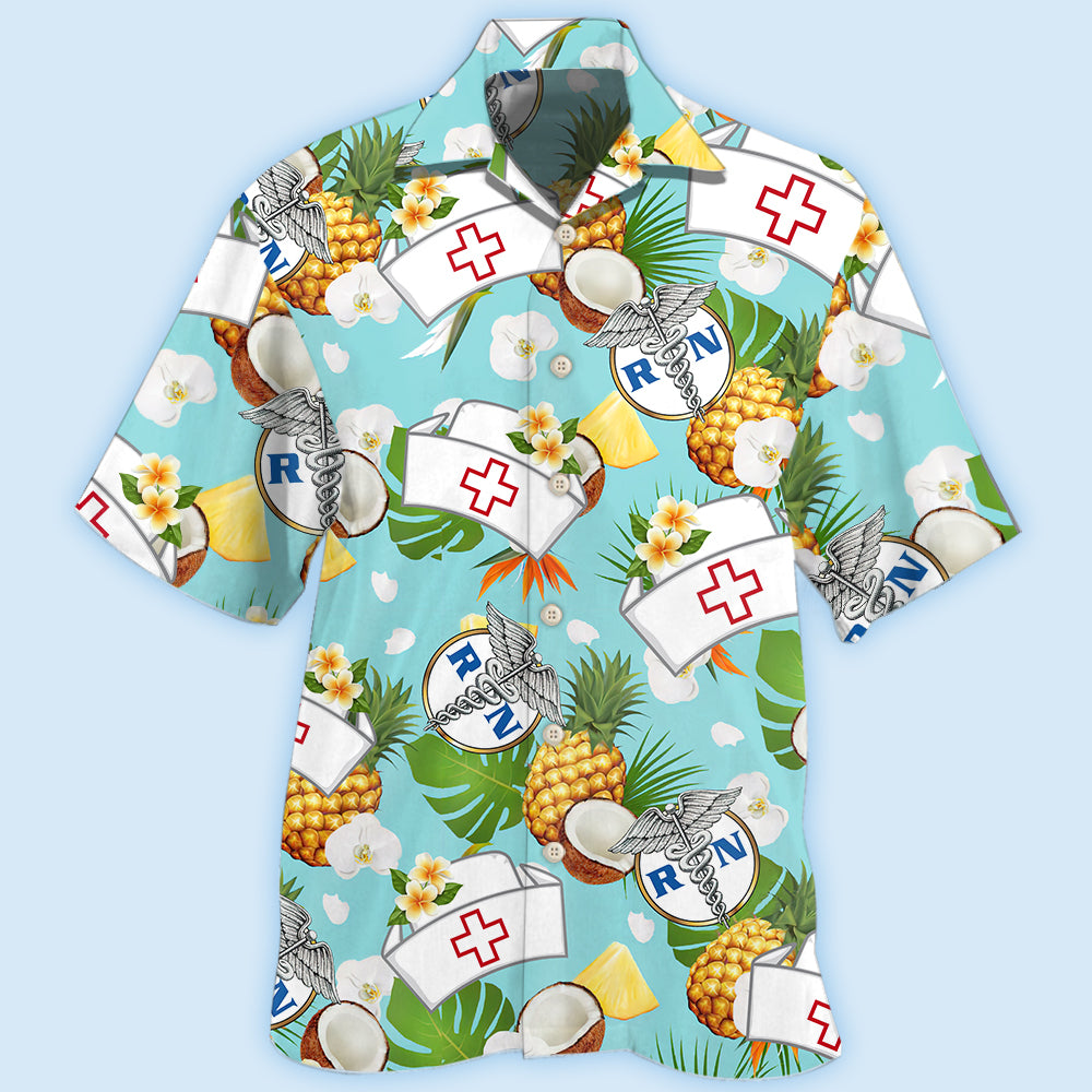 Pineapple Hospital Nurse Hawaii Shirt Ha37695