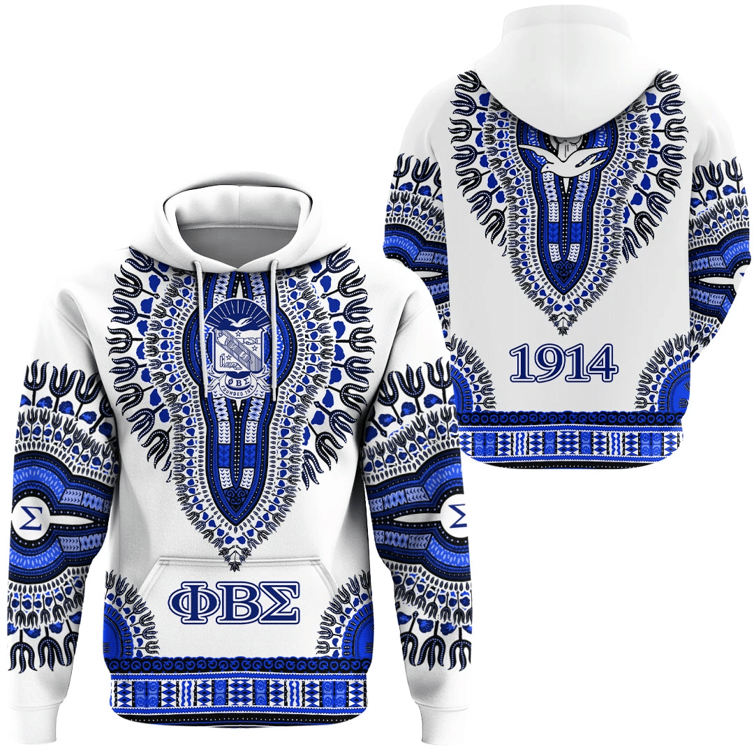 Fraternity Hoodie – Phi Beta Sigma Dashiki Hoodie – Karipun