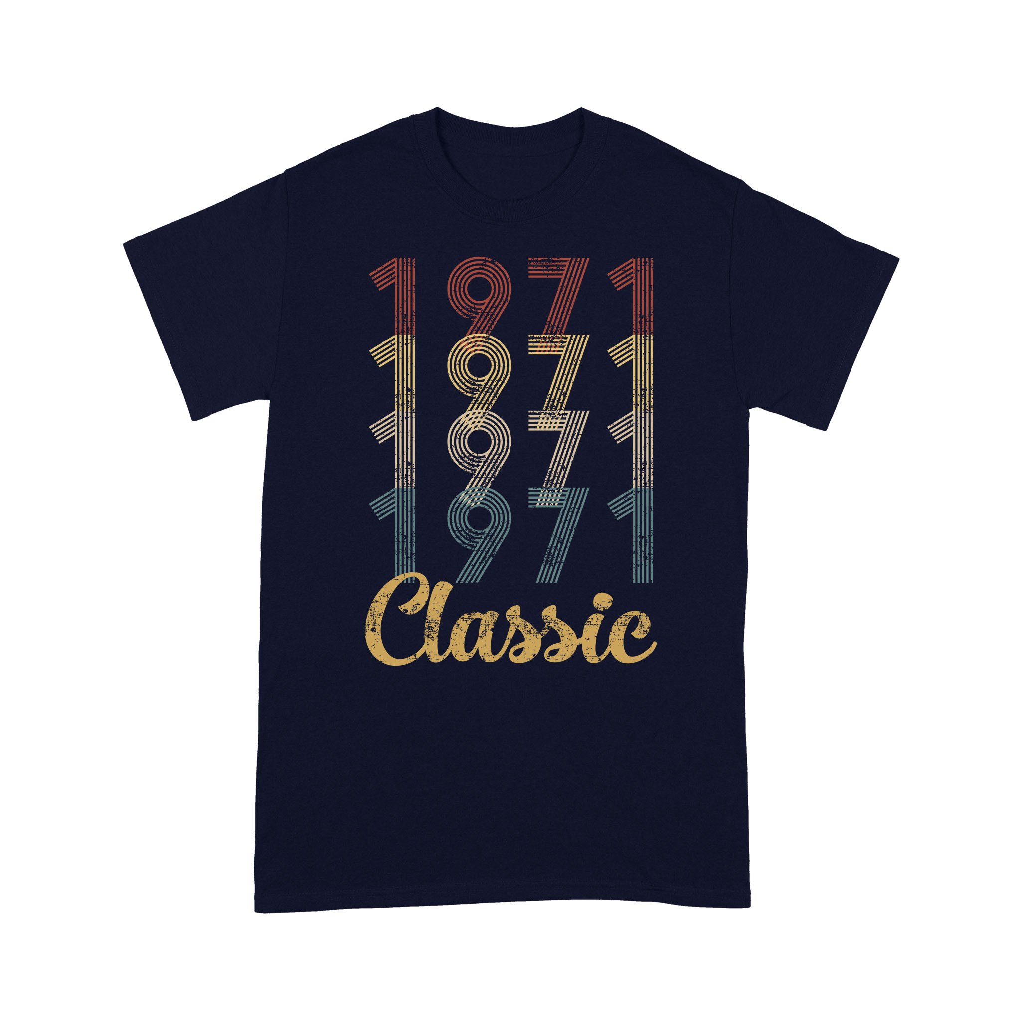 50th Birthday T Shirts 1971 Retro Vintage Classic style Shirts Birthday gift ideas FFS – IPHM0015