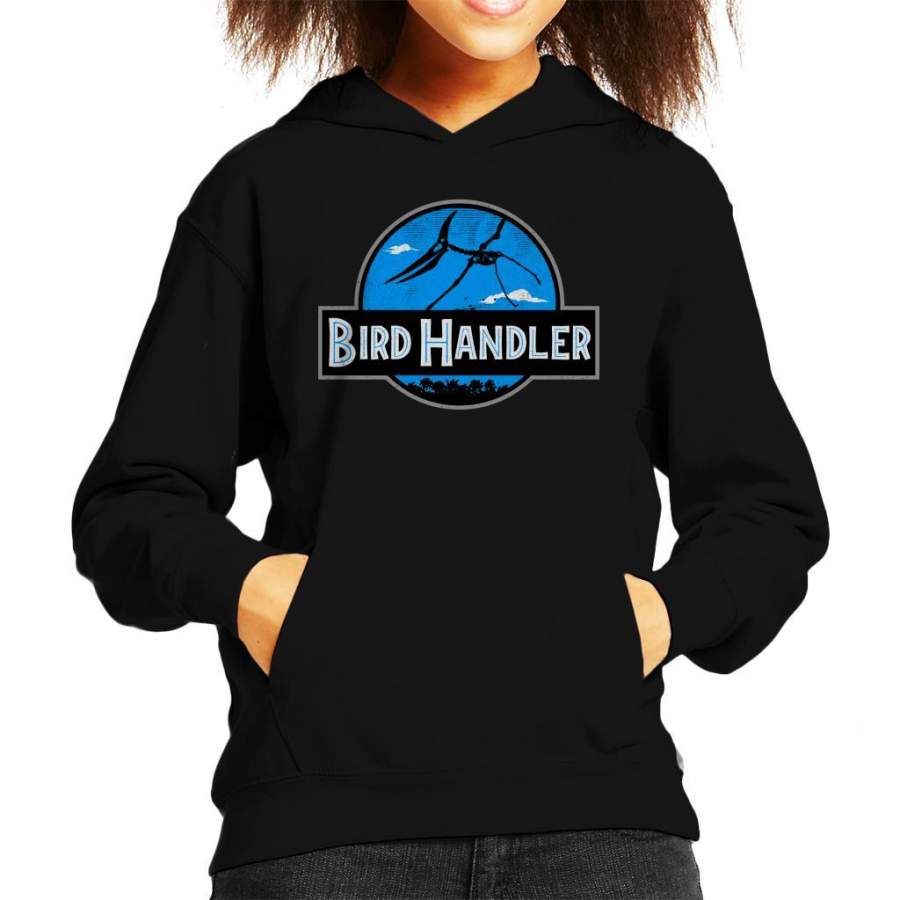 Bird Handler Jurassic Park Kid’s Hooded Sweatshirt