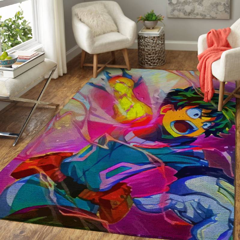 Midroriya Colorful Anime Area Rug – Carpet