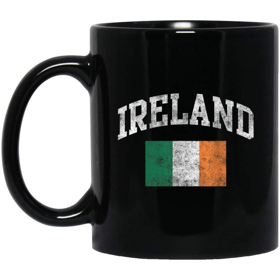 Vintage Ireland Irish Flag Green St Patricks Day Mug