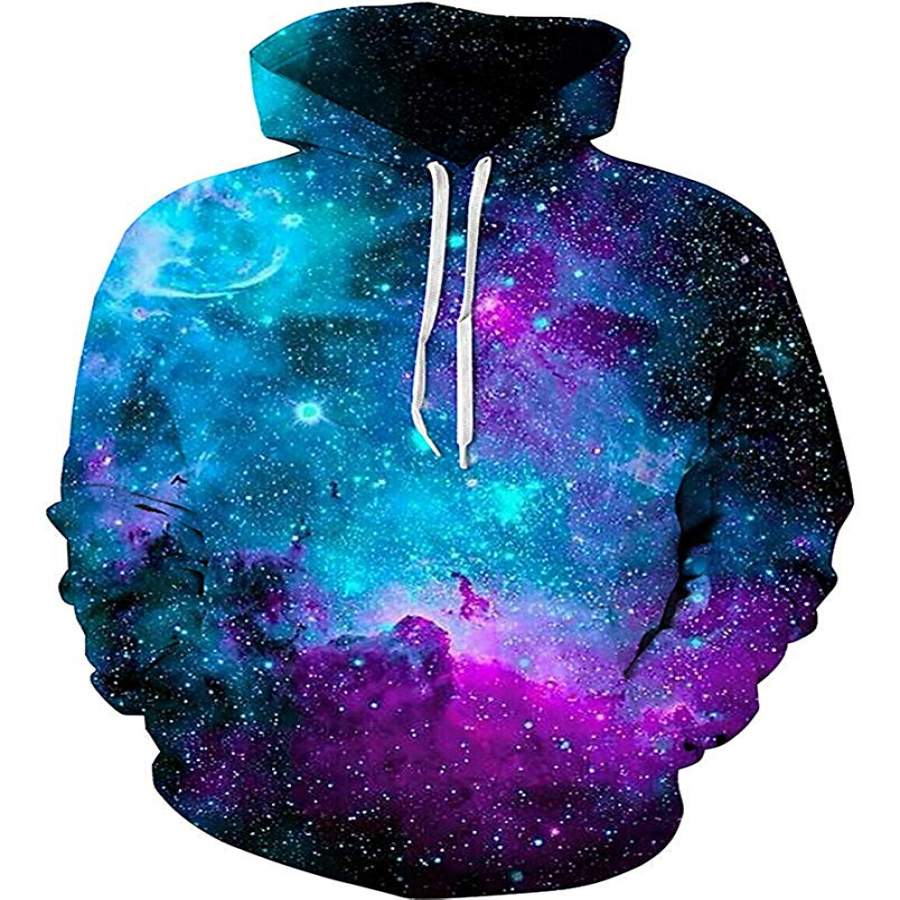 The Beautiful Starry Sky 3D Hoodies