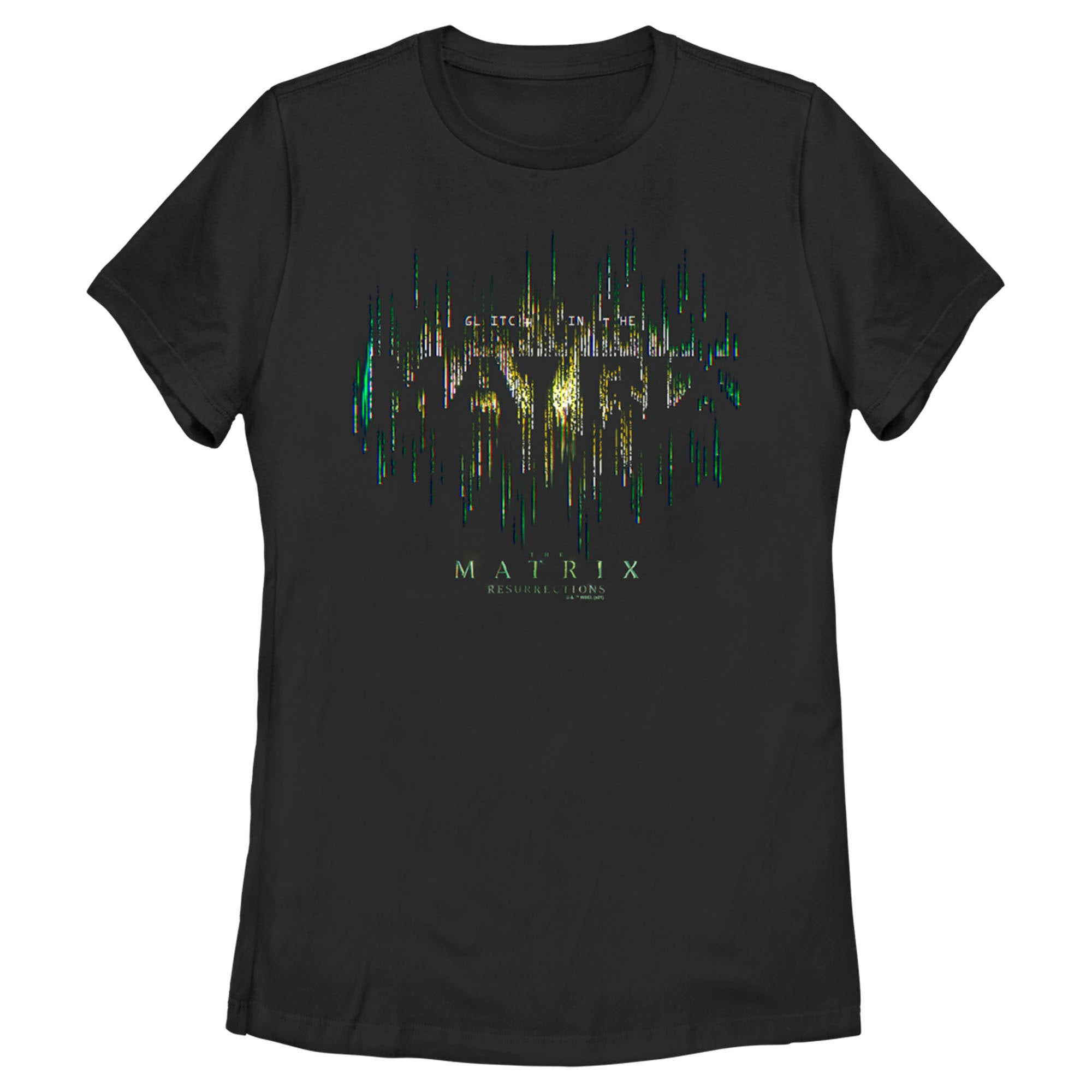 The Matrix Resurrections Women’S Glitch In The Matrix  T-Shirt