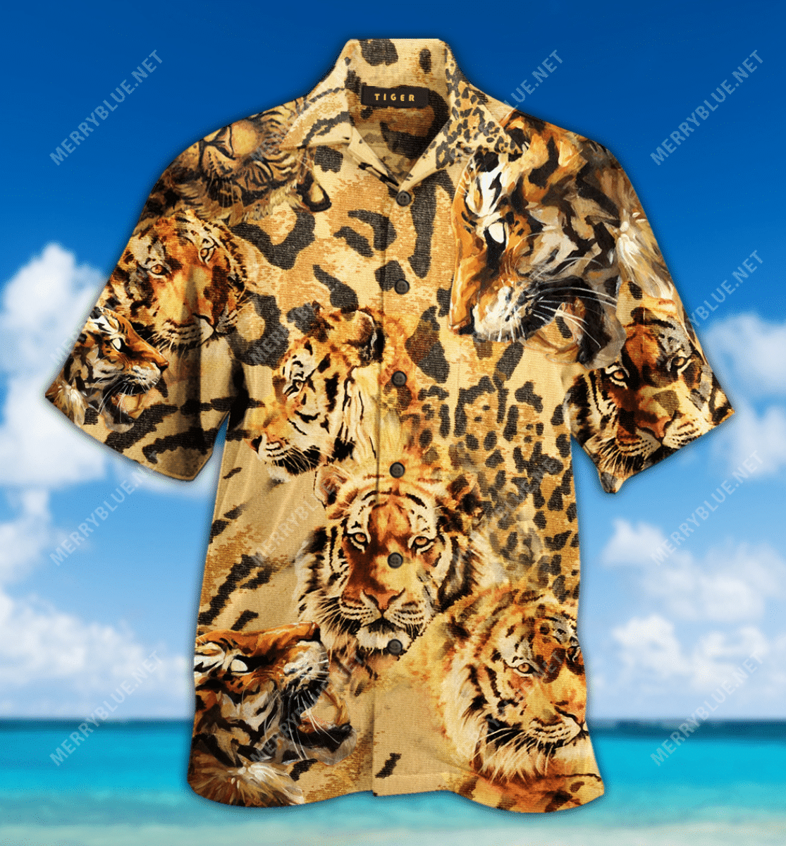 Beach Shirt Check Out This Awesome Stay Cool Tiger Unisex Hawaiian Shirt