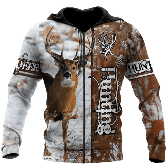 3D All Over Printed Deer Hunting Unisex Shirts TAM0112-02