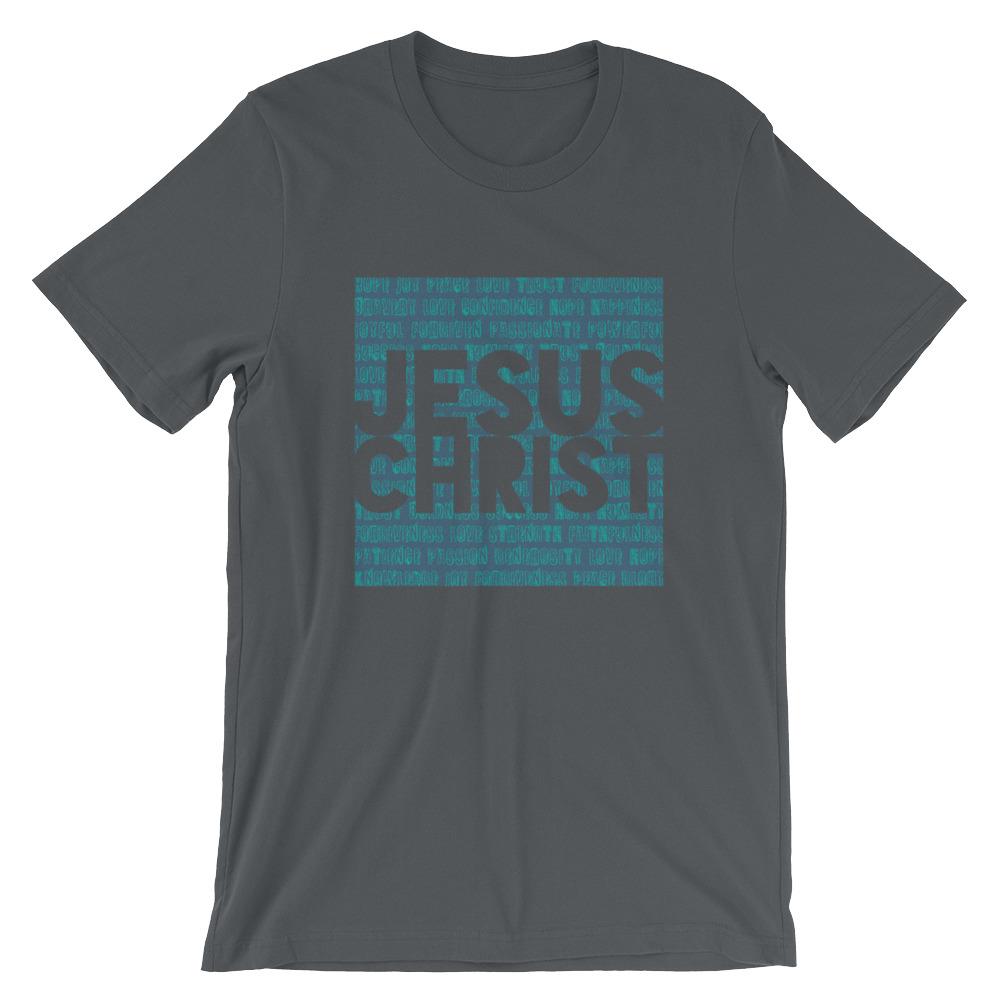 Jesus Christ In Blue Unisex T-Shirt - DaisyFaith